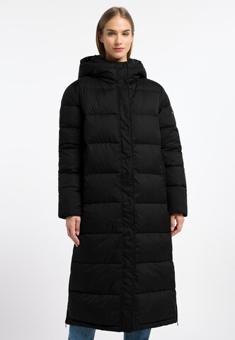 Frieda & Freddies NY Steppmantel 'CLEVELAND' in Schwarz: Vorderseite