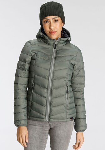 POLARINO Between-Season Jacket in Green