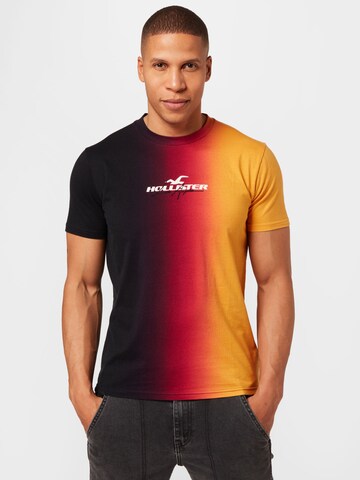 T-Shirt HOLLISTER en orange : devant