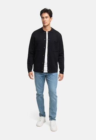 INDICODE JEANS Gebreid vest in Zwart
