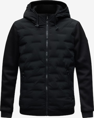 No Excess Jacke in Schwarz: Vorderseite