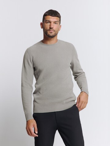 Pull-over No Excess en gris : devant