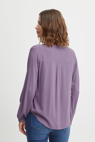 Fransa Blouse 'Haida' in Purple