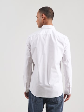 JACK & JONES Regular fit Πουκάμισο 'JWHPARKER' σε λευκό: πίσω
