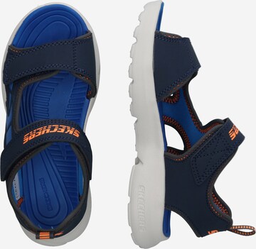 SKECHERS Avonaiset kengät 'RAZOR SPLASH' värissä sininen