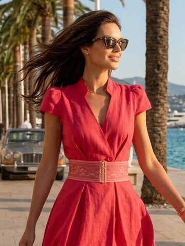 JIORO Dress 'ESSENTIALS' in Pink