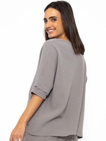 SASSYCLASSY Schlafshirt in Grau