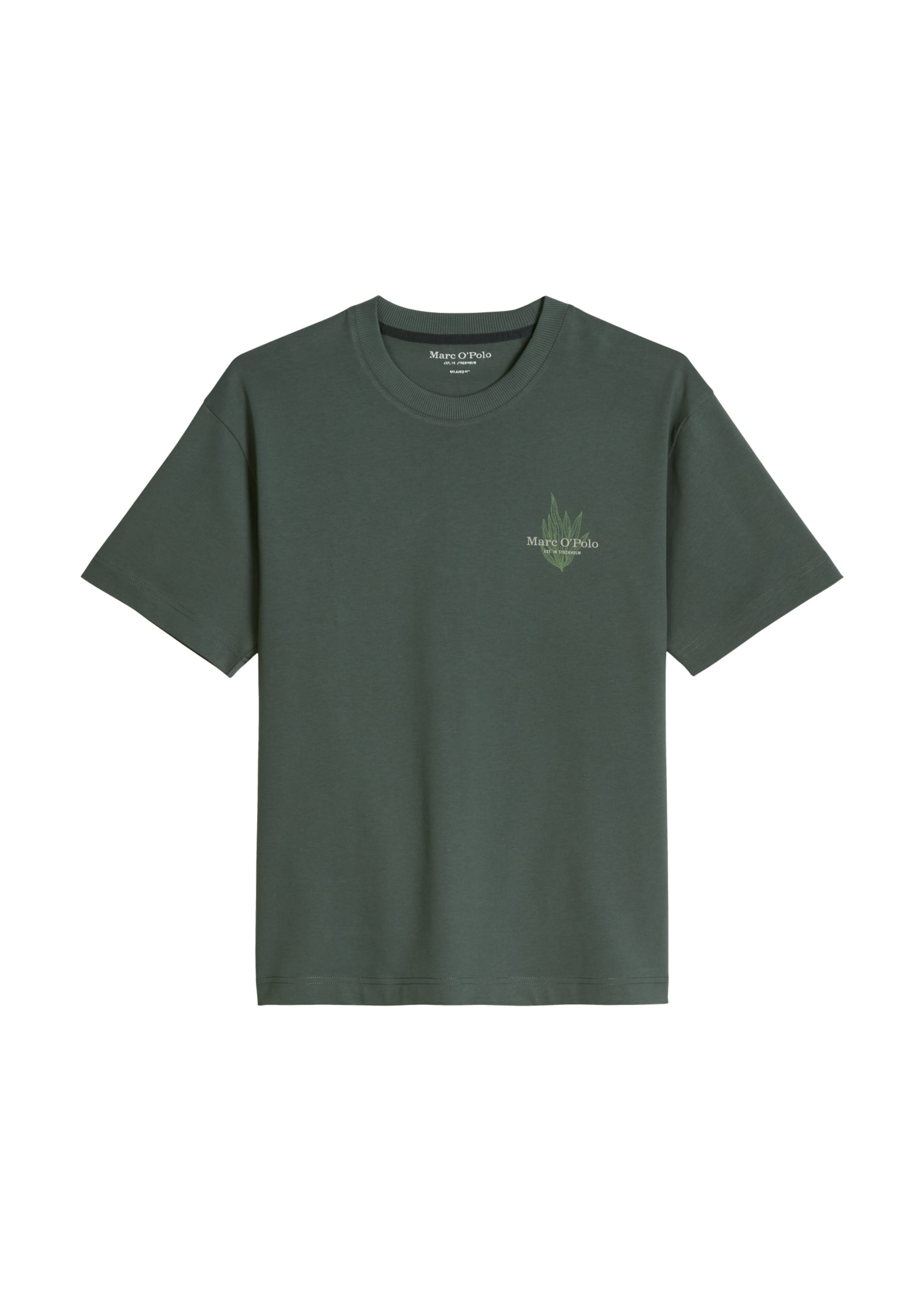Marc O'Polo Shirt in Groen: voorkant