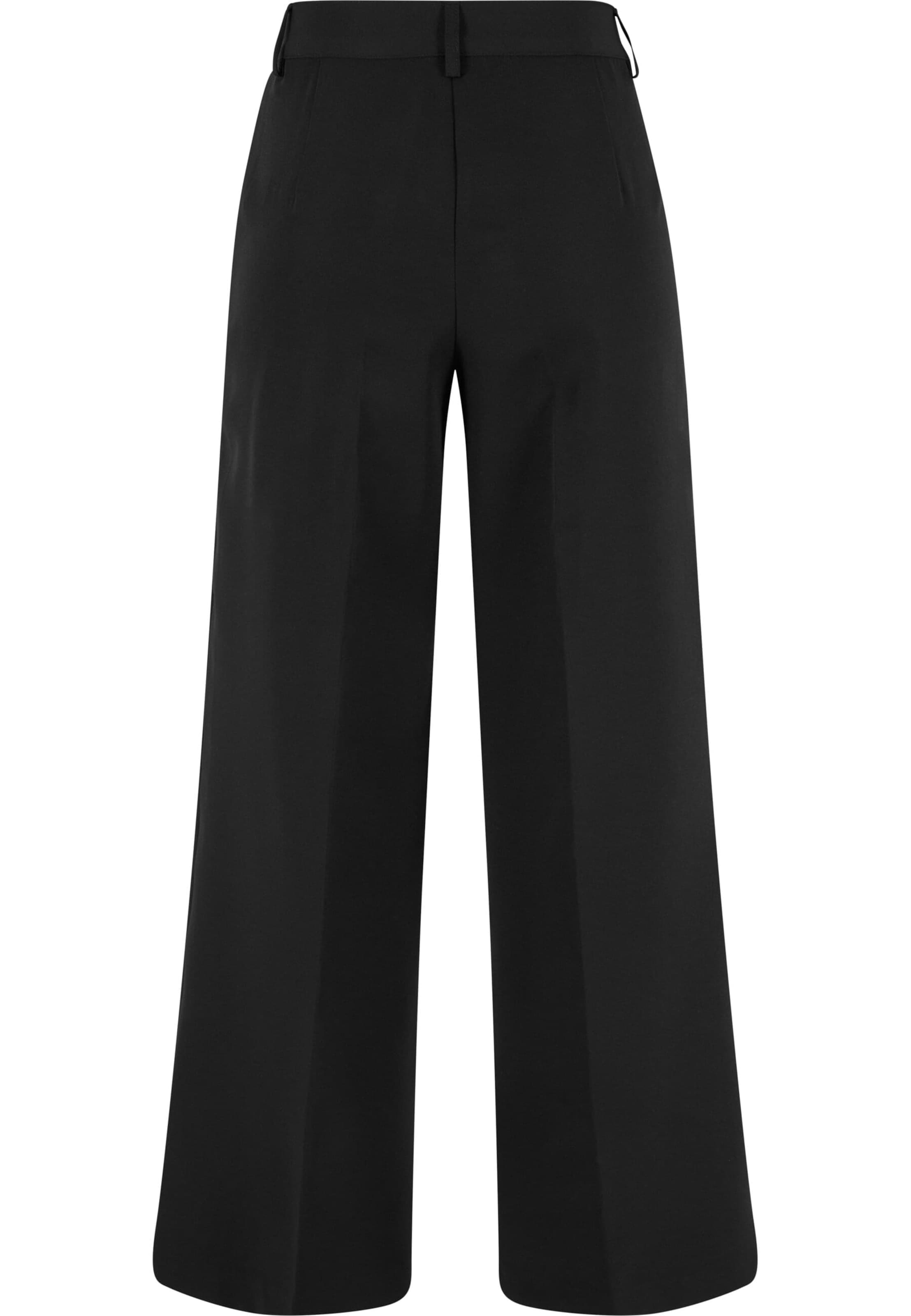 Wide Leg Pantalon à pince Urban Classics en noir