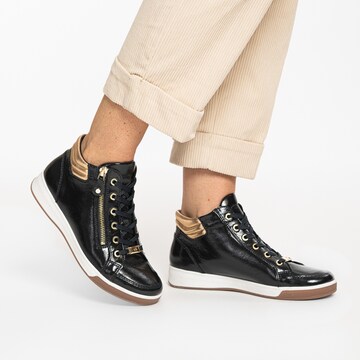 ARA High-Top Sneakers 'Rom' in Blue: front