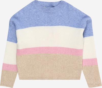 KIDS ONLY Sweater in Dark beige / Blue / Pink / White, Item view