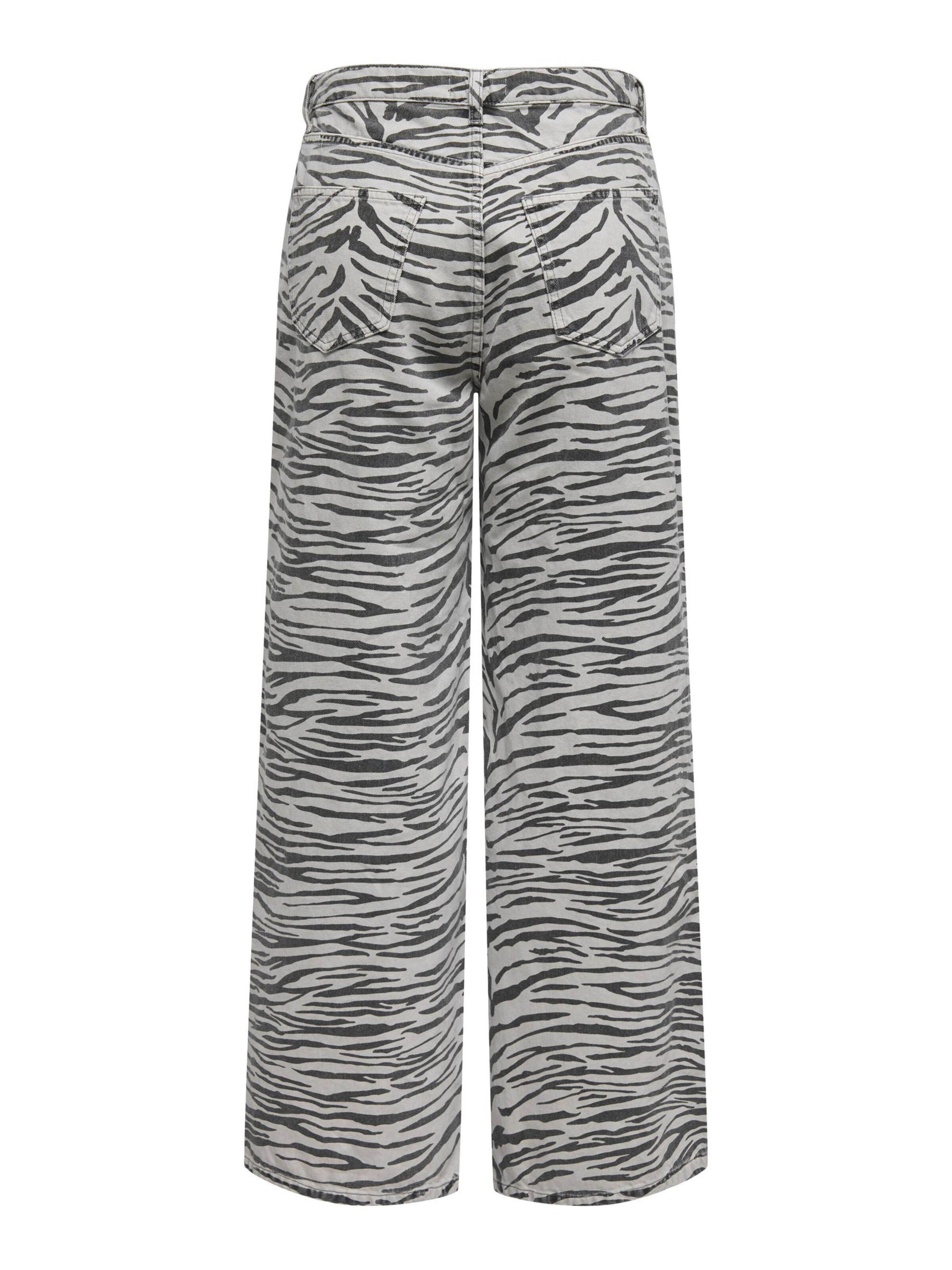 ONLY Wide leg Jeans 'ONLHope' in Grey