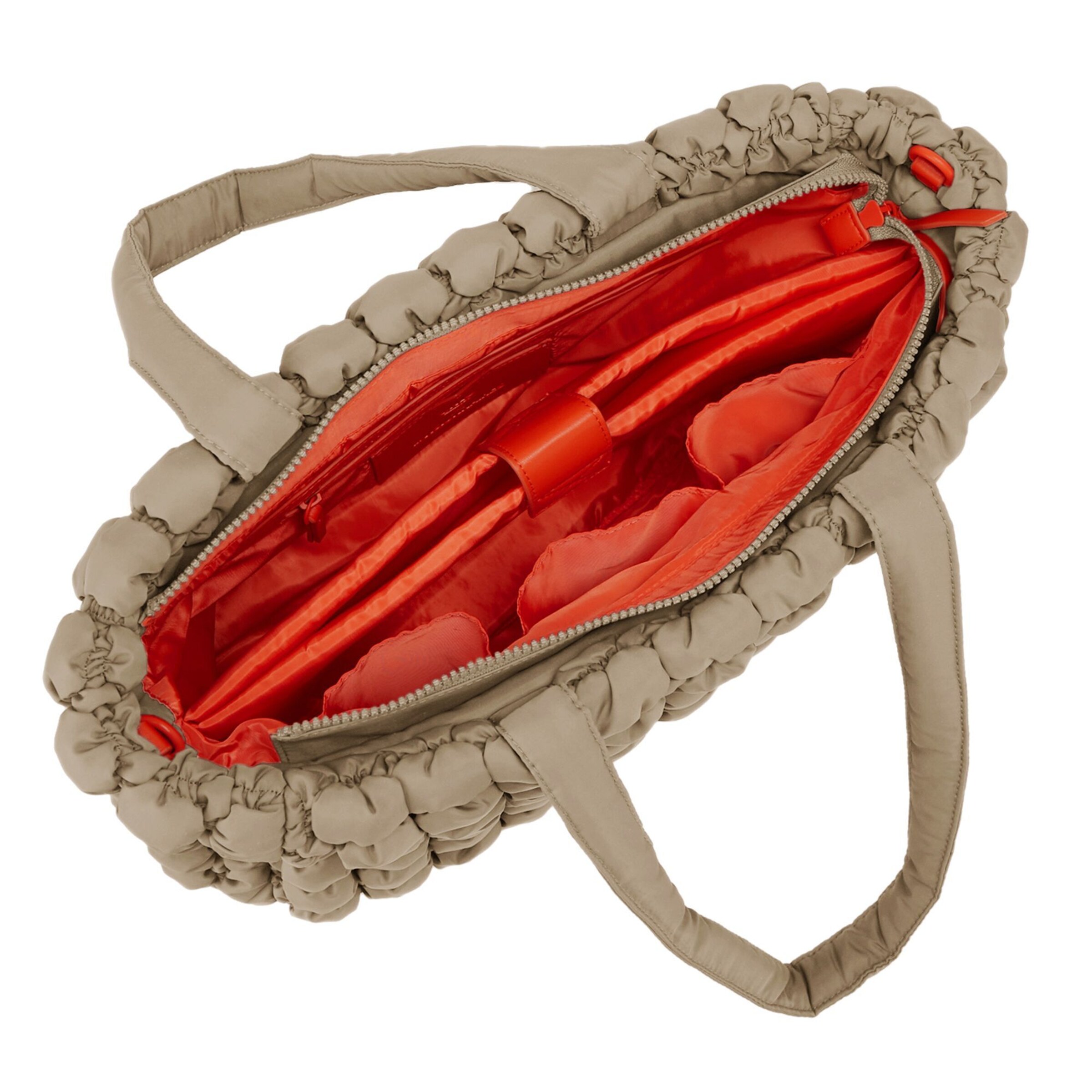 Borsa a tracolla 'Unio Cortina Bubble' di Les Visionnaires in beige