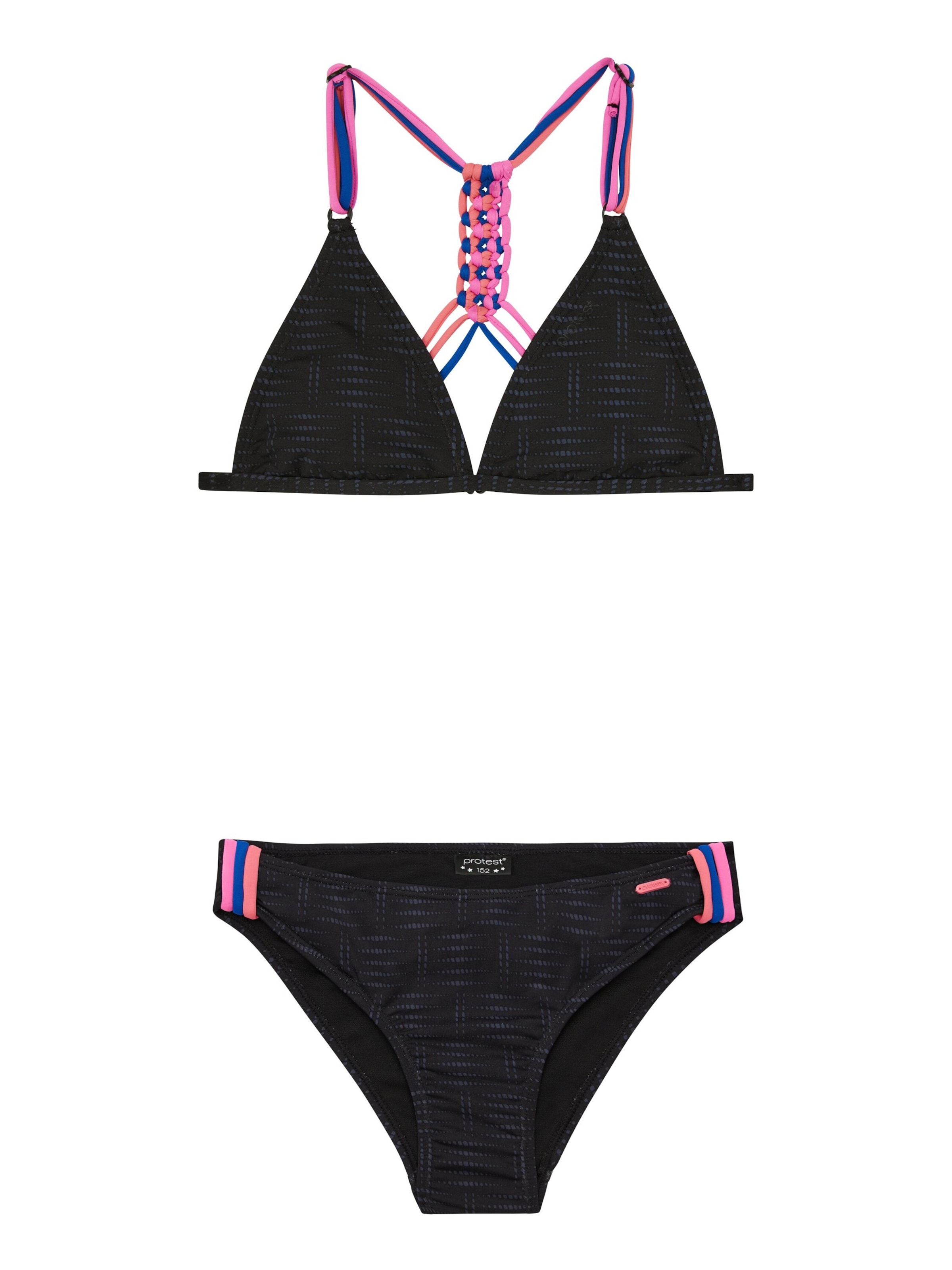 PROTEST Bikini 'PRTFimke 25 JR' in Black: front