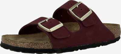 BIRKENSTOCK Nizki natikači 'Arizona' | zlata / temno rdeča barva, Prikaz izdelka