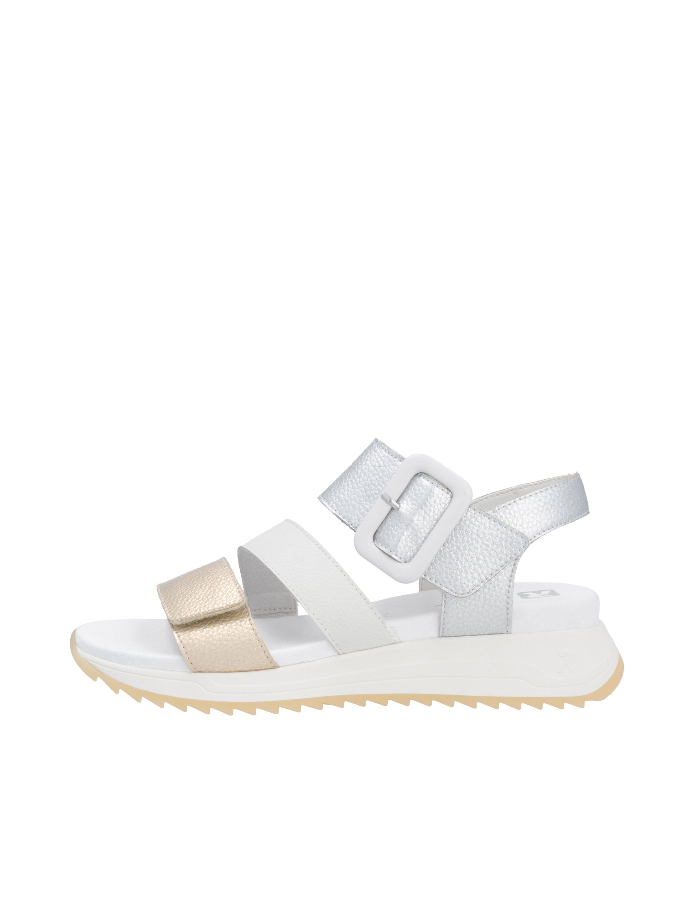 Rieker Sport Sandals in Silver