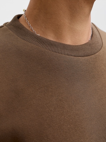 JACK & JONES Свитшот 'JJEBRADLEY' в Коричневый