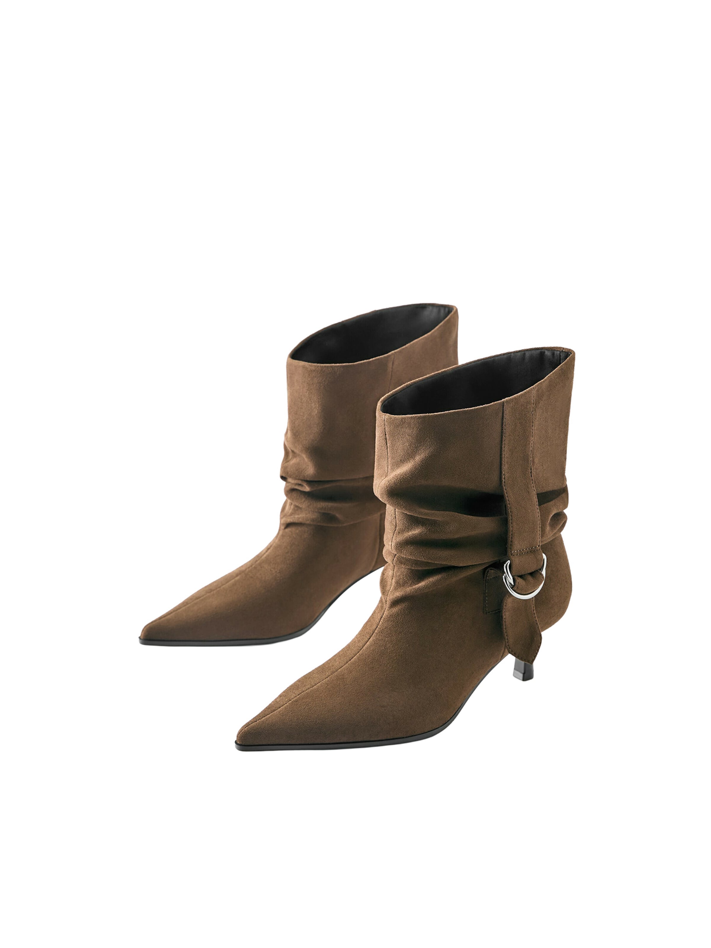 Bottines Pull&Bear en marron