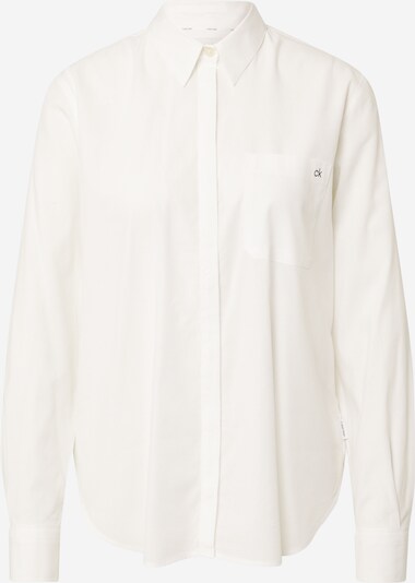 Calvin Klein Bluse i naturhvid, Produktvisning