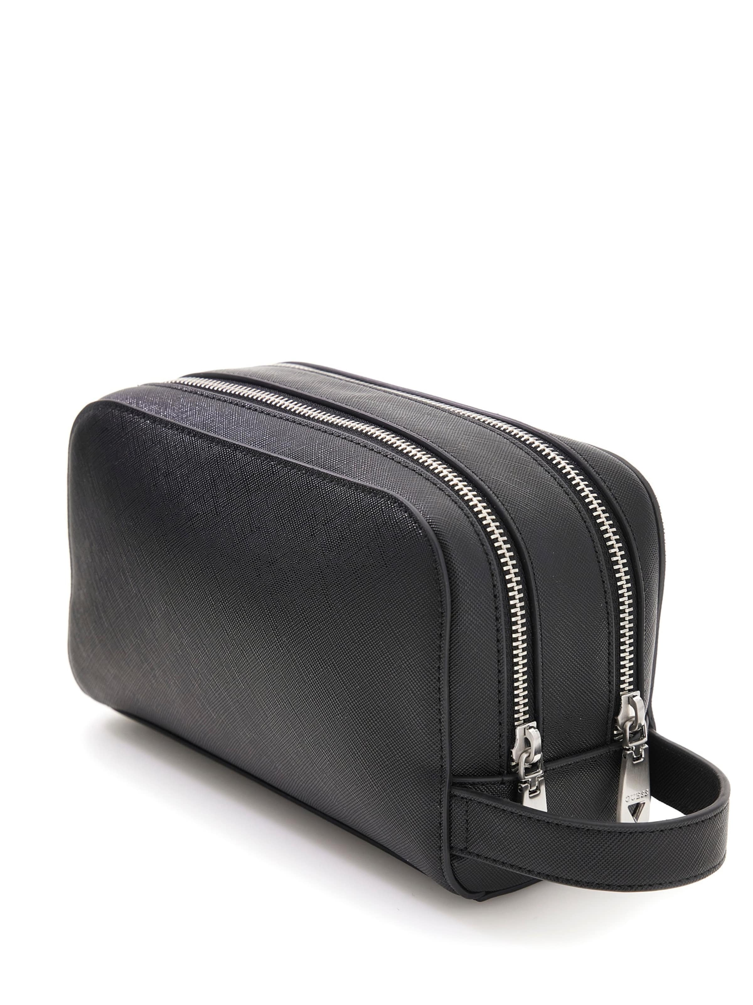 GUESS Toaletna torbica 'MILANO' | črna barva