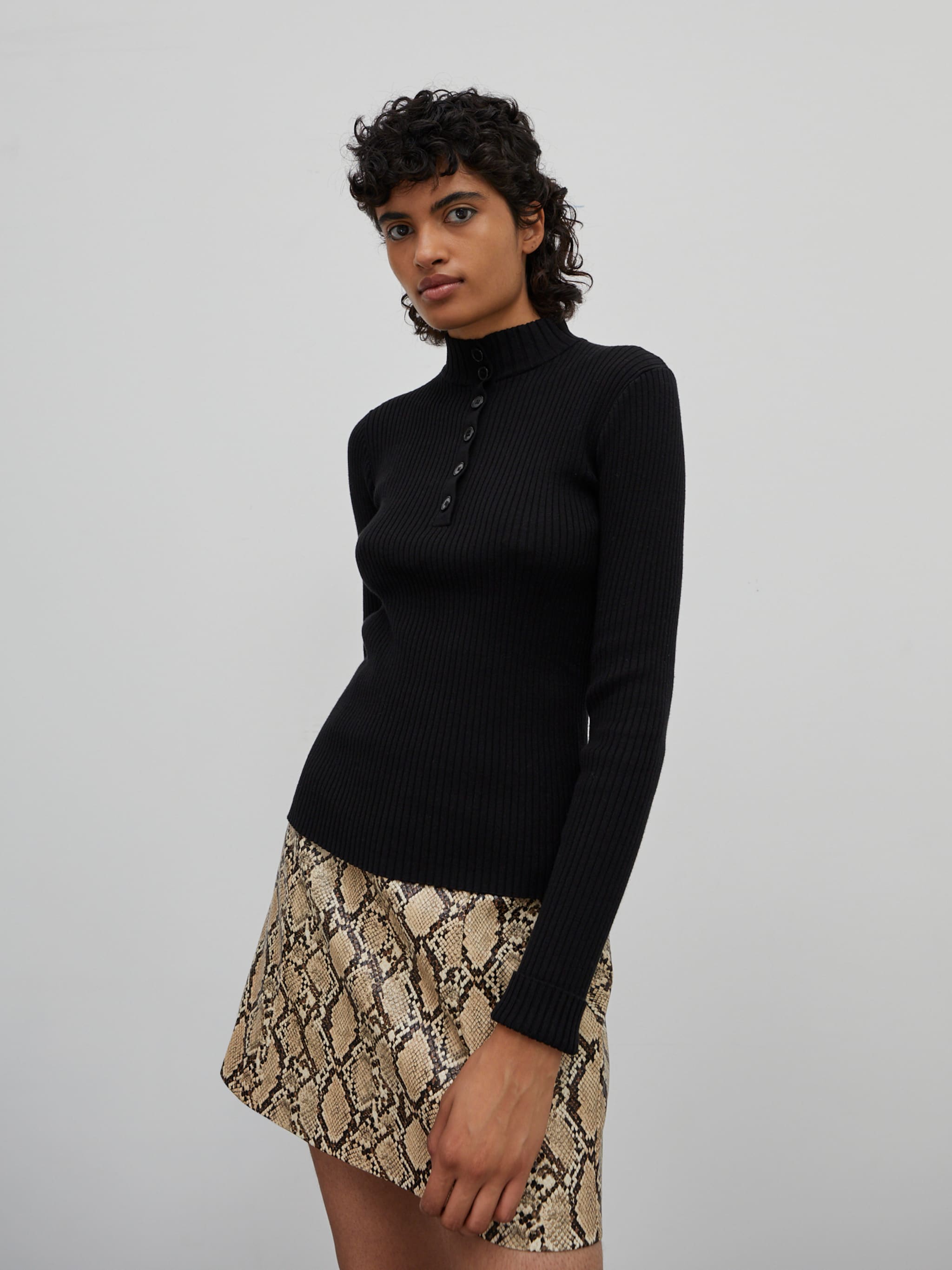 EDITED Produits Pull-over 'Promise' noir