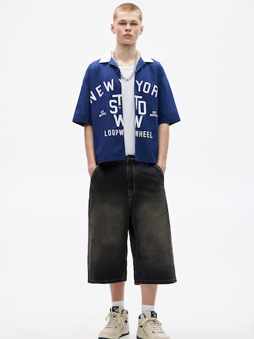 Pull&Bear Baggy Jeans in Black