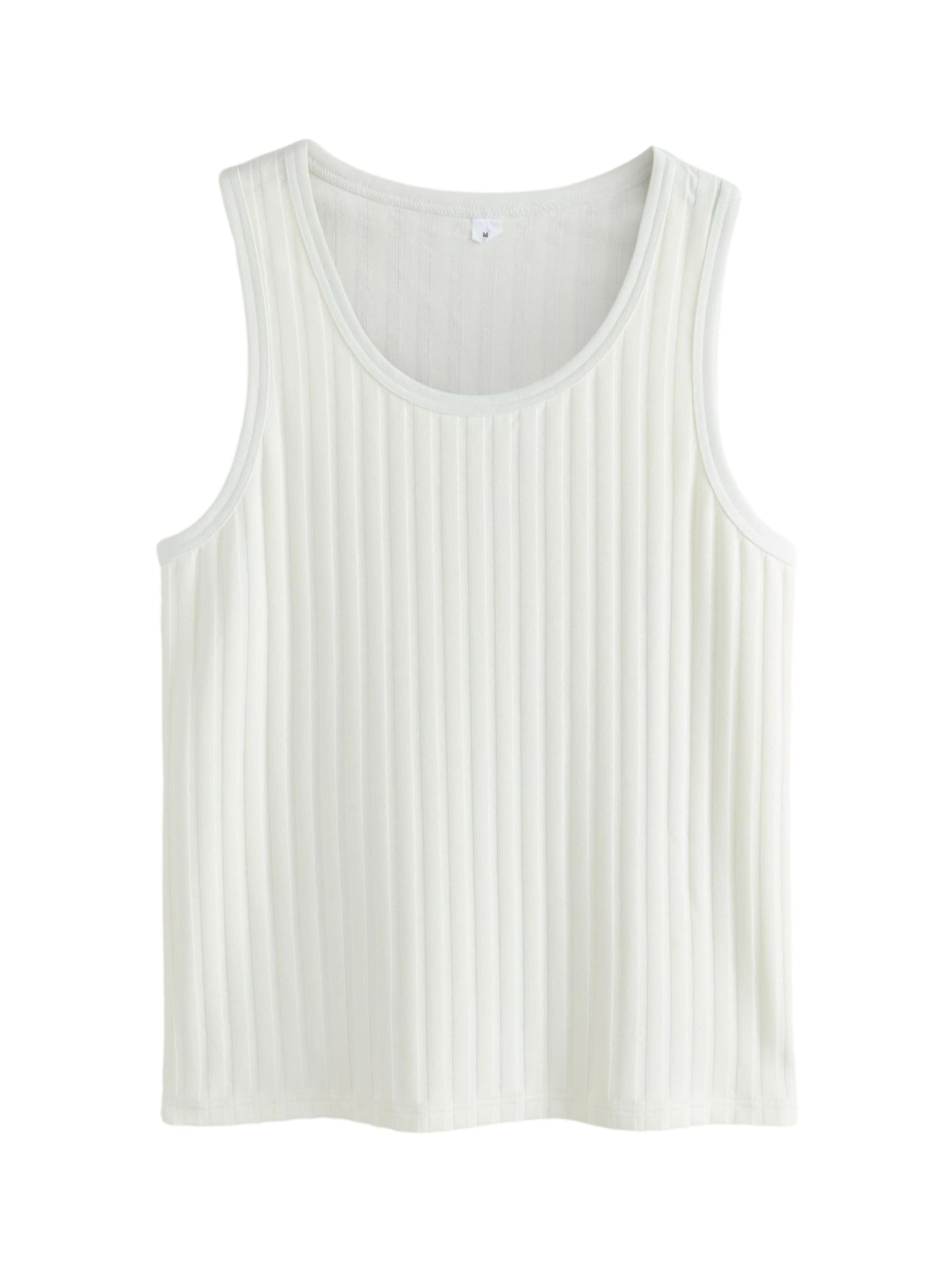 Next T-shirt i vit: framsida