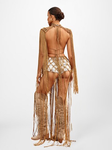 Mew Mews Dress 'Brinzo' in Beige