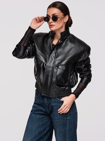 Ombre Between-season jacket in Black