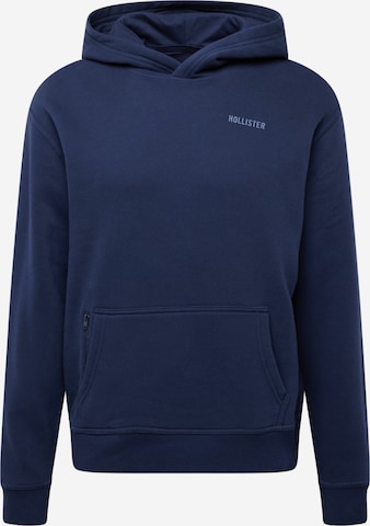 Sweat-shirt HOLLISTER en bleu : devant