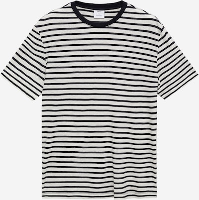 MANGO MAN Majica 'LIMAR' u mornarsko plava / vuneno bijela, Pregled proizvoda