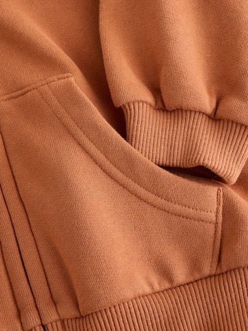Next Sweatjacke in Braun