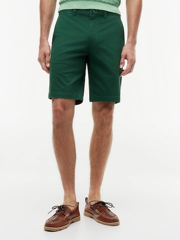 TOMMY HILFIGER Regular Chino trousers 'Denton Ess' in Green: front