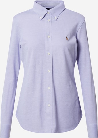 Polo Ralph Lauren Bluse 'LS HEIDI' i blå: forside