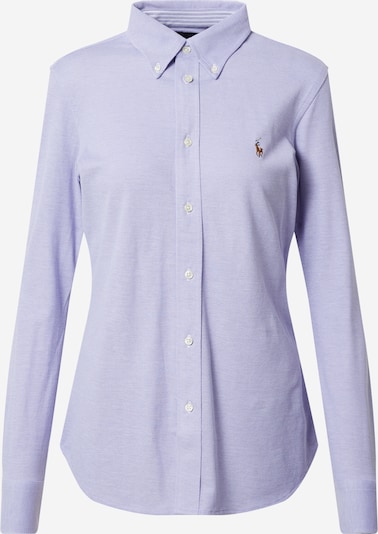 POLO RALPH LAUREN Bluse 'LS HEIDI' i lyseblå, Produktvisning