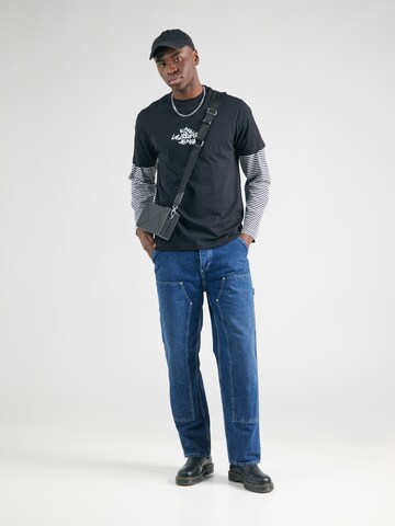 KARL LAGERFELD JEANS T-Shirt 'Tokyo' in Schwarz
