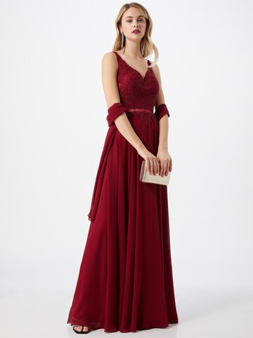 mascara Evening dress in Red