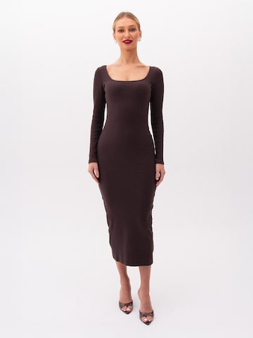 Abito in maglia 'Castella' di Nudyess in marrone