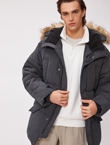 Koton Between-seasons coat in Grey