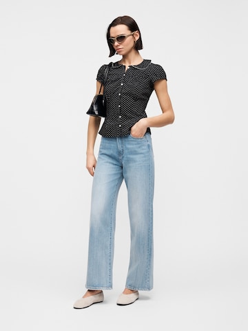 VERO MODAWide Leg/ Široke nogavice Traperice 'VMVEGA' - plava boja