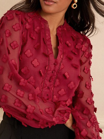 love & roses - Blusa en rojo