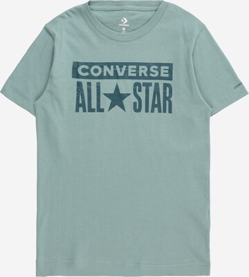 CONVERSE Tričko 'ALL STAR' – zelená: přední strana