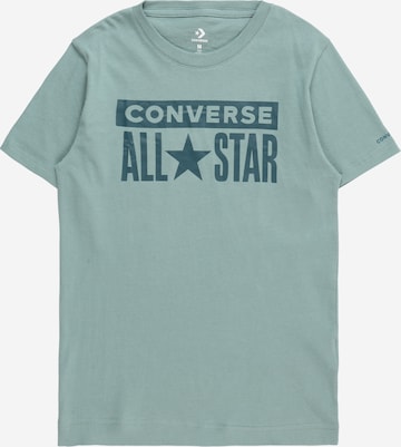 CONVERSE Shirt 'ALL STAR' in Groen: voorkant