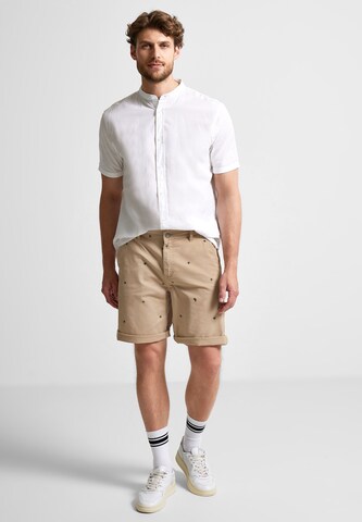 Street One MEN Regular Shorts in Braun