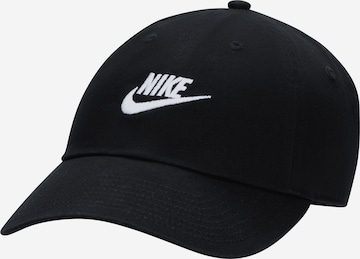 Nike Sportswear Кепка 'Club Futura' в Черный: спереди