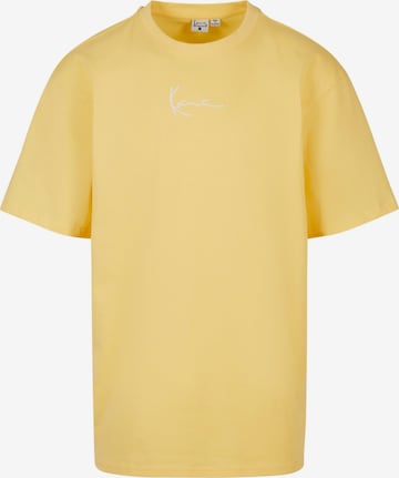 Karl Kani - Camiseta 'Burger' en amarillo: frente