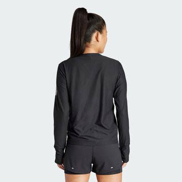 ADIDAS PERFORMANCE Funktionsbluse 'Own The Run' i sort