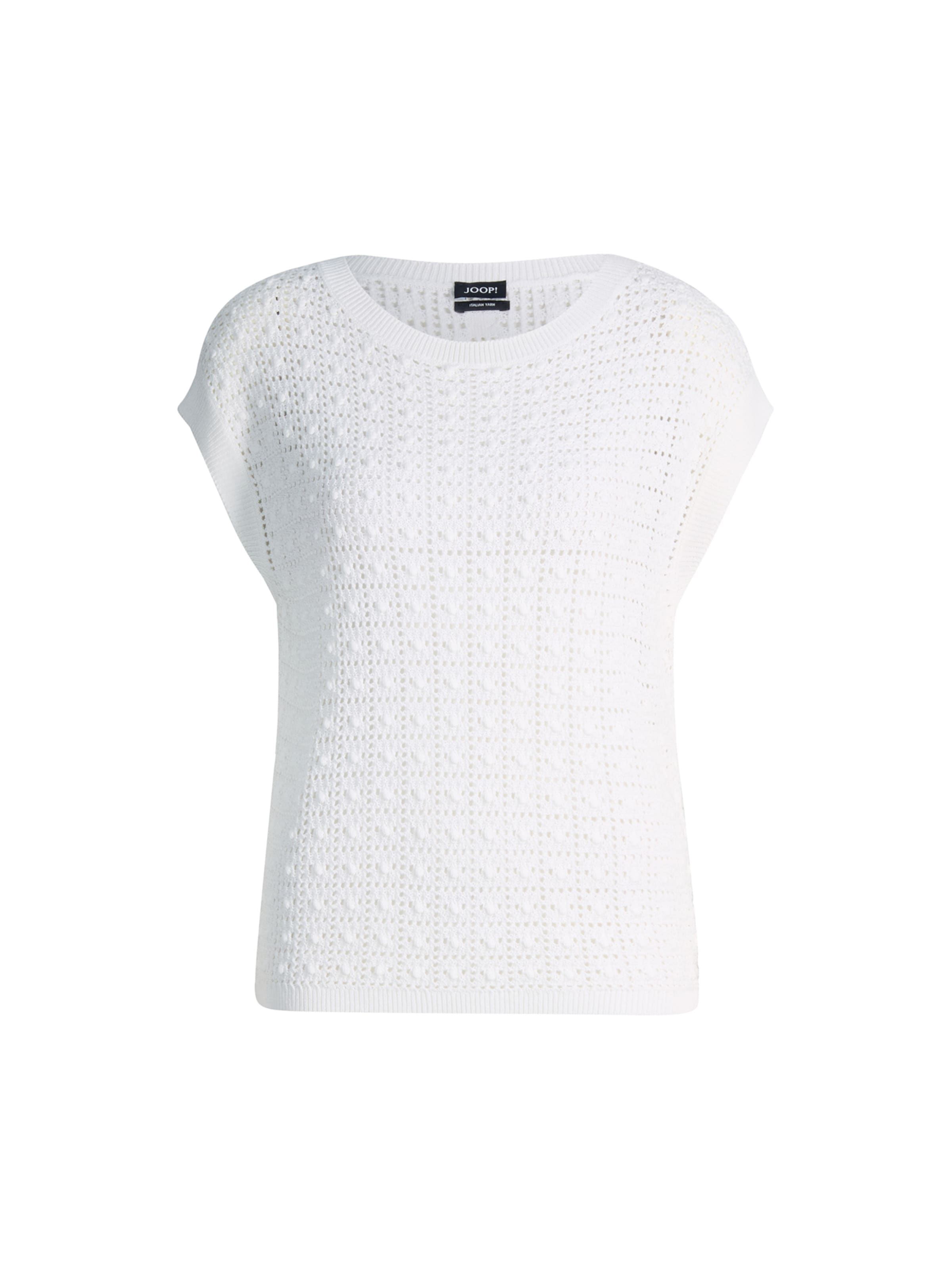 Tops en tricot 'Kop' JOOP! en blanc : devant