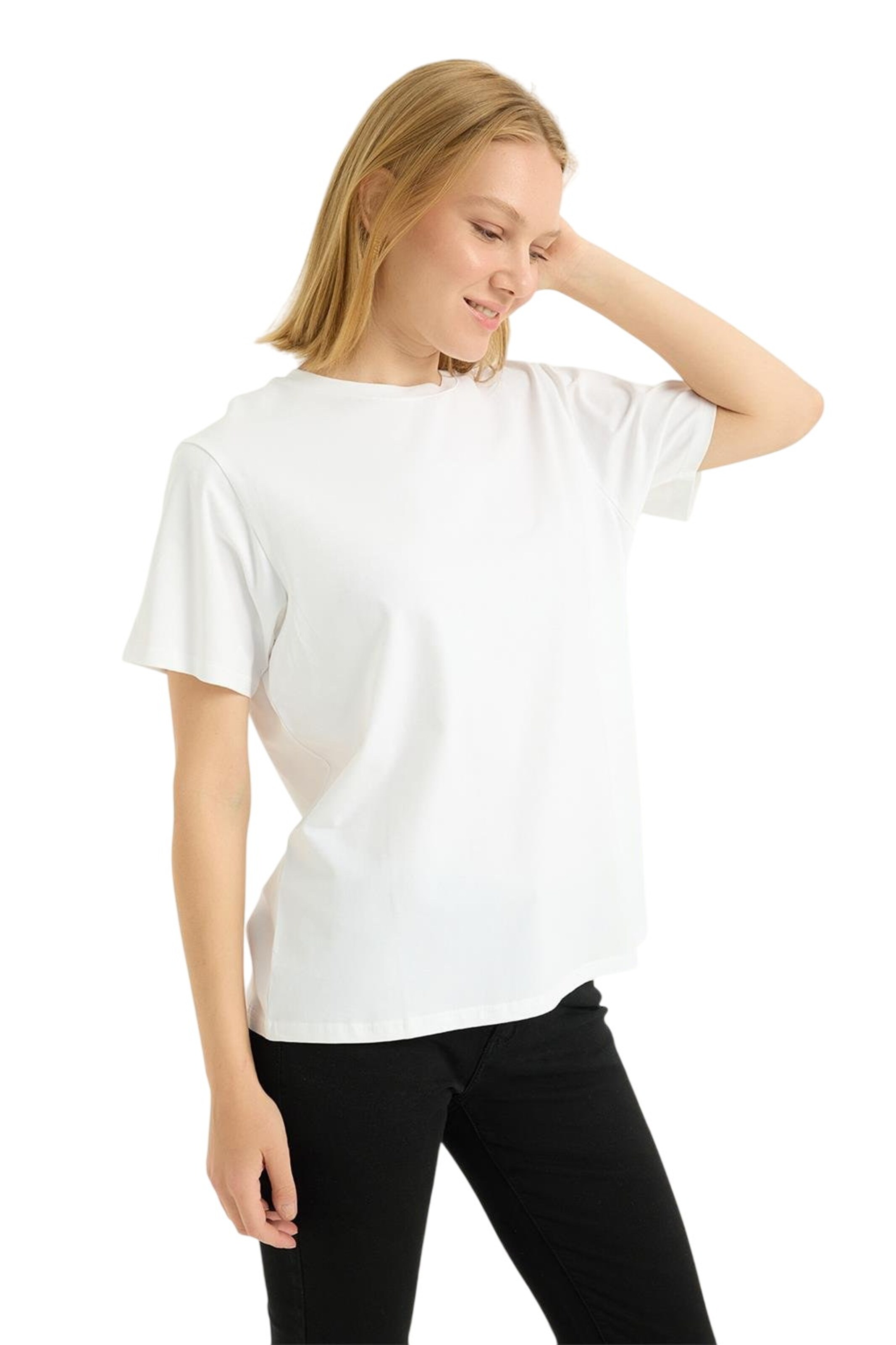 T-shirt HOME STORE en blanc