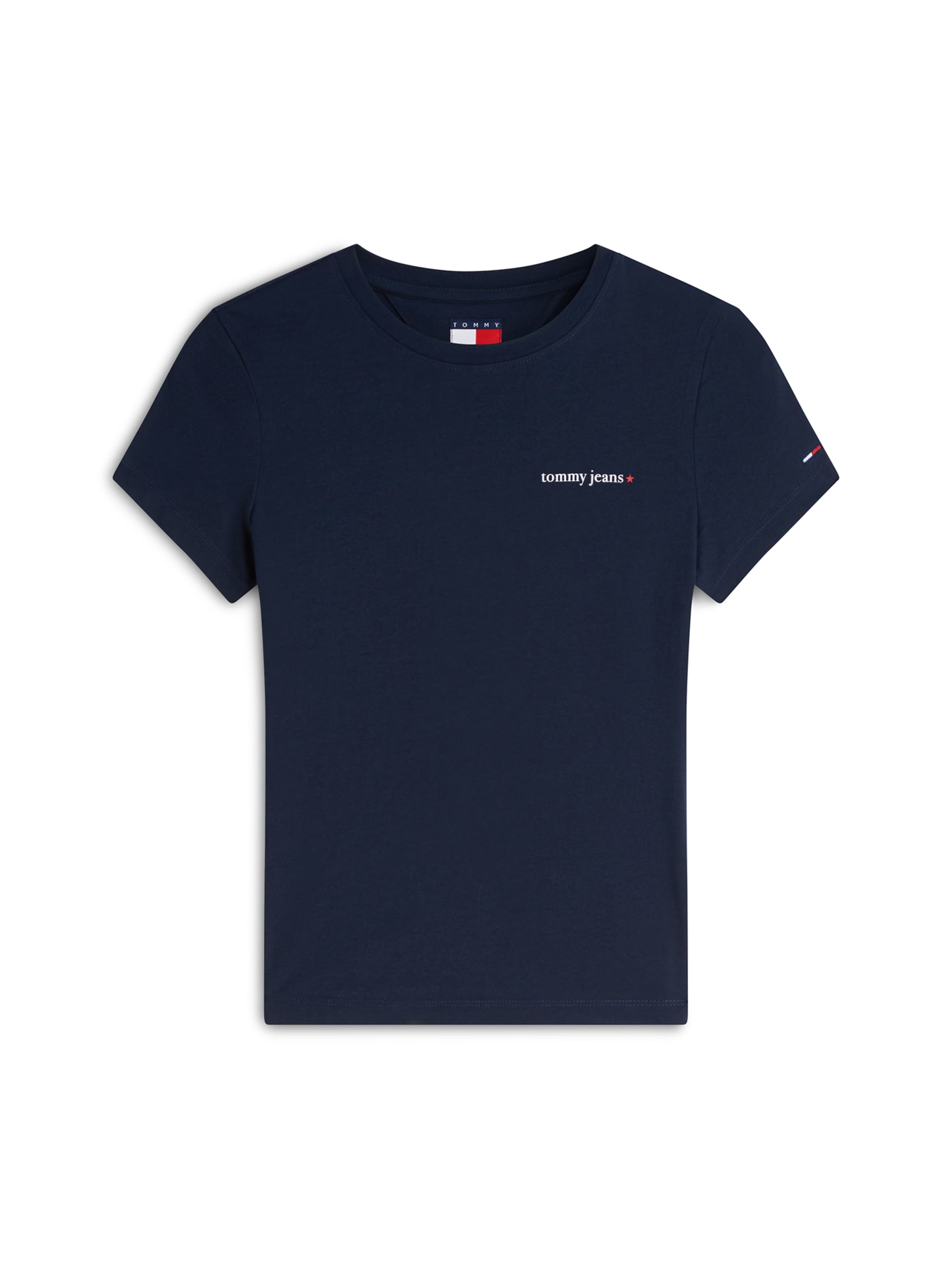 Tommy Jeans Shirts 'ESS' i blå: forside